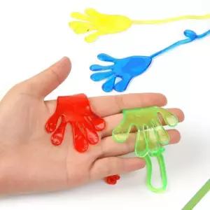 어린이 찐득이 왕손바닥 12p 세트 끈끈이손 말랑이 장난감