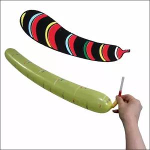 빙글빙글 로켓풍선 만들기 막대풍선 공기 로케트 작용반작용 과학실험 빨대 (12개입)