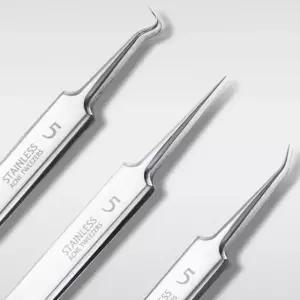 다양한모양피지압출관리세트 11p세트 블랙헤드 미용핀셋 셀프케어 11종세트 (WFJ6GB9)