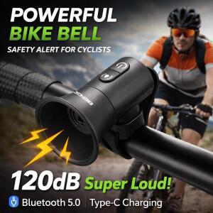 블루투스 스피커가 장착 자전거 경적 MTB USB 충전 전자 벨 라이딩 장비 어린이 스쿠터 액세서리