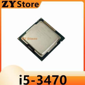 코어 i5 3470 LGA 1155 프로세서 3.20GHz 5GT/S 6MB L3 소켓 I5-3470 CPU 지지대 B75 마더보드