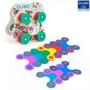 클릭소 타이니팩 조립 자석블록 가볍고 작품만들기 마그넷 유연한 블럭 상상력발휘 (9p)