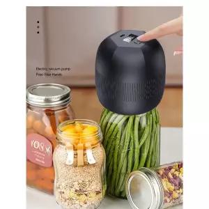 진공포장 전기 자동 주방 미니 메이슨 자 진공 밀봉기 키트 - 뚜껑 펌프 기계 보존 세트