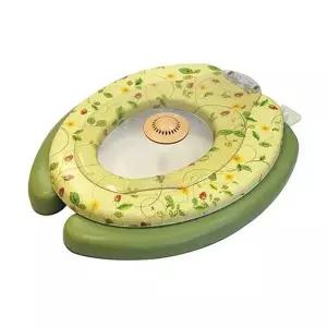 [하프클럽/알티피아]세모네모 향기 플라워 변기커버 유아겸용 LP 206 1