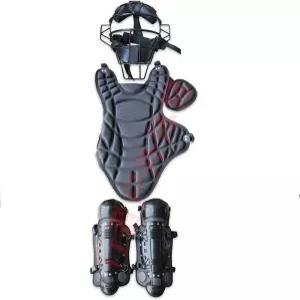 야구 포수 장비 가슴 무릎 보호대 일체형