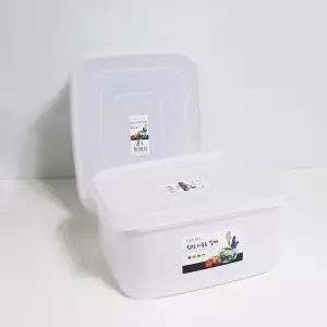 대형김 하얀김 밀폐통 대형김치보관용기 하얀밀폐김 (WFJ75TV)