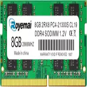 노트북용 PC4-21300 DDR4 2666 8GB (1x8GB) RAM PC4 21300S 2666MHZ 2Rx8 260핀 1.2v 8G 메모리 업그레이드