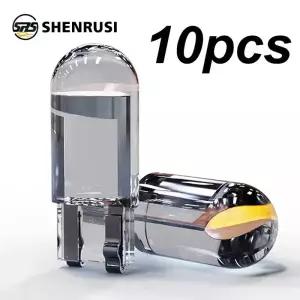 LED전구 10개 LED 차량용 t10 너비 표시등 번호판등 고휘도 투명 w5w 독서등 콘센트인