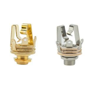 35MM 일렉트릭 액티브 플러그 패널 커넥터 스테레오 기타 3극 소켓 마운트 베이스 픽업용