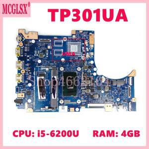 ASUS Vivobook TP301UJ Q303UA 노트북 마더보드(i5-6200U CPU 4GB-RAM UMA Teted OK 포함)용 메인보드