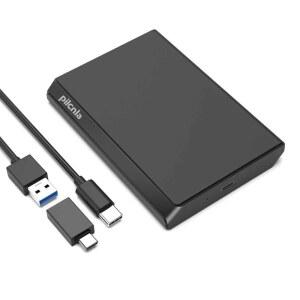 PILCNLA 휴대용 외장 하드 드라이브, USB-C, HDD USB 3.0, Windows, Mac, Android, TV, Phone, Laptop, Desktop, PS4 /5, Xbox One X /S, 360, Series /S (HDD2-500G)