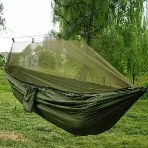 글램핑장모기장행잉베드 야외 캠핑그네침대 감성 휴가지 계곡 (WFJ6GFV)