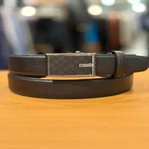 (메세지카드+사은품)베노베로 사선체크 캐주얼 정장 자동벨트BMG1ACB1241-K1