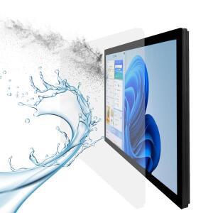 베스트뷰 벽걸이형 32인치 VESA 2K 4K LCD 모니터 IP65 프론트 패널 산업용 정전식 터치스크린