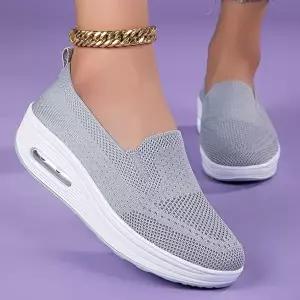 검은운동화여름런닝화 캐주얼 가성비 운동화 니트 슬립온 여자 워킹화 신발