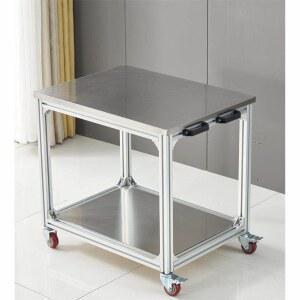 이동식 프로파일 조립대 자주검사대 작업다이 상판 제전작업대 정전기 방지