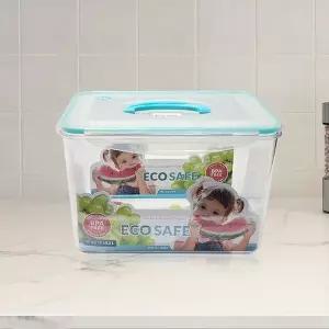 밀폐용기 에코락 신선저장 대용량 10.8L핸들용기 대용량신선통 (WFJ76HE)