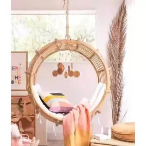 라탄 그네 베란다 목가적 가드닝 풀빌라 테라스 마당