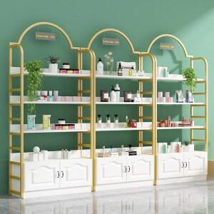 진열장 네일샵 거치대 캐비닛 금선반 120x30x190 두께 샵 스탠드