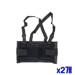 흘러 내림 방지 허리 보호대 M x2 개 역도 헬스 교정 벨트 스포츠 용품 자세