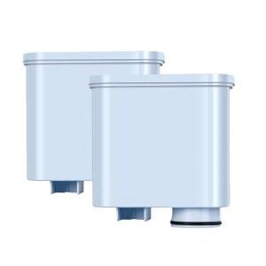 [미국배송] 필립스 CA6903 아쿠아 클린 워터 필터와 호환되는 자소이 커피 머신 전용 안티 라임 스케일 정수기(2팩)