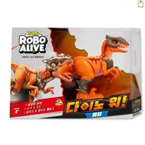 로보 다이노 워 랩터 움직이는 공룡 장난감 동물 모형 생일 선물