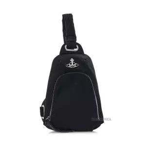 [비비안 웨스트우드] FW24 여성 리나일론 바디 슬링백 58010004U W001Y N401