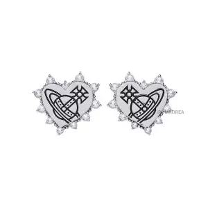 [비비안 웨스트우드] SS25 여성 소라야 귀걸이 6201036A P613