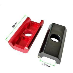 접이식 자전거 프레임 용 라운드 힌지 레버 C 버클 클램프 세트 헤드 튜브 Brompton-AT20 알루미늄 합금