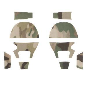 Ops Core AMP 위장 GEN6 헤드폰 보호용 전술 헤드셋 카모 스티커 사냥 사격 에어소프트 액세서리
