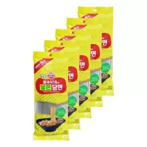 오뚜기 옛날 넓은 당면 중국식 18mm 100g 5개