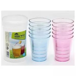 야외캠핑용 맥주잔 2세트 플라스틱컵 파티컵 소주잔 캠핑용품 플라스틱컵