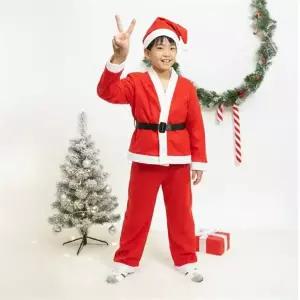 행복 가득 크리스마스 산타 복일반형 청소년용