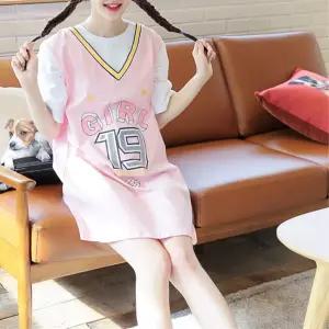 박시 루즈핏 농구복 반팔 유니폼 잠옷 실내복 홈웨어 편한옷 꾸안꾸 집콕룩