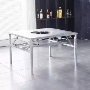 식당 테이블 고기집 불판 식탁 캠핑 글램핑장 야장