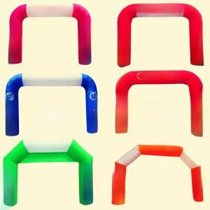 장 입구 풍선 아치 축제 하단 페스티벌 사진참조 정사각형 눈사람 크리스마스 대형