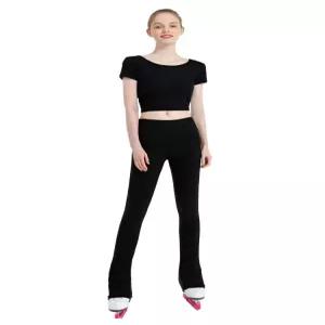 피겨스케이트 바지 레깅스 연습복 팬츠 여성용