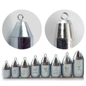 씨타임 회전봉돌 다운샷 낚시 원투 고리 강철 쇠추 다운샷추 원투추