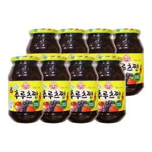 오뚜기 후루츠쨈 850g 8개 딸기잼 토스트 식빵