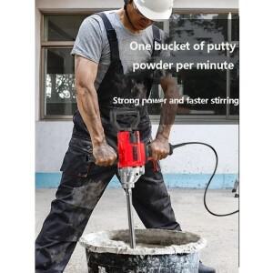 4680W 소형 시멘트 믹서 고출력 퍼티 파우더 속도 조절 핸드헬드 콘크리트 전기