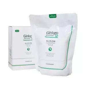 참존 징코 내츄럴 올인원 클렌징 티슈 110매 리필
