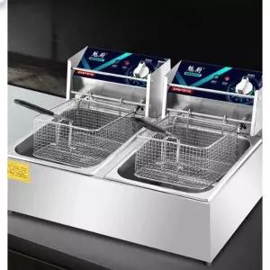 미니 튀김기 소형 가정용 탁상 돈까스 감자튀김 치킨