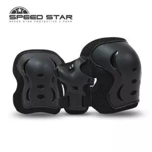 스피드스타 성인 인라인 자전거 전동킥 보호대 세트 보드