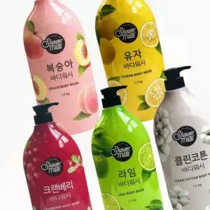 보습 바디워시 샤워 젤 대용량 과일향 온가족 순한 세정제