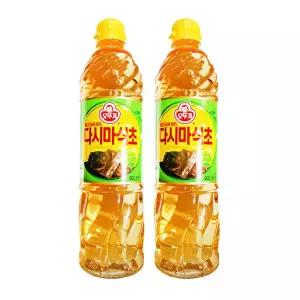 오뚜기 다시마식초 900ml 2개 완도산 다시마 100%