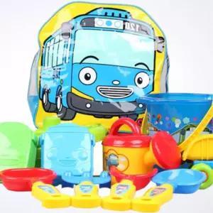 타요 모래놀이 삽 찍기틀 보관가방세트 유아장난감 감각
