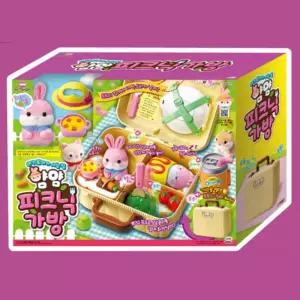 여아 미니어처 토끼인형 인형집 가방세트 교회유치부 소형