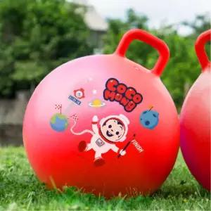 놀이방 손잡이달린 코코몽 호핑 에어볼 두돌아기 체육시간 선물