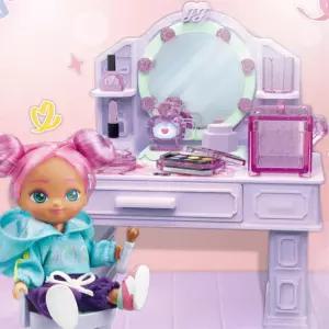 여아선물 미니화장품 화장대 작은 인형세트 귀여운 공주 유치부