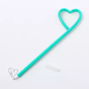 하트 볼펜 디자인 네온사인 아이디어 판촉 품 팬시 사무용
